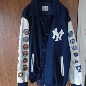 New York Yankees World Series Jacket Size 2XL (PLEASE READ DESCRIPTION)